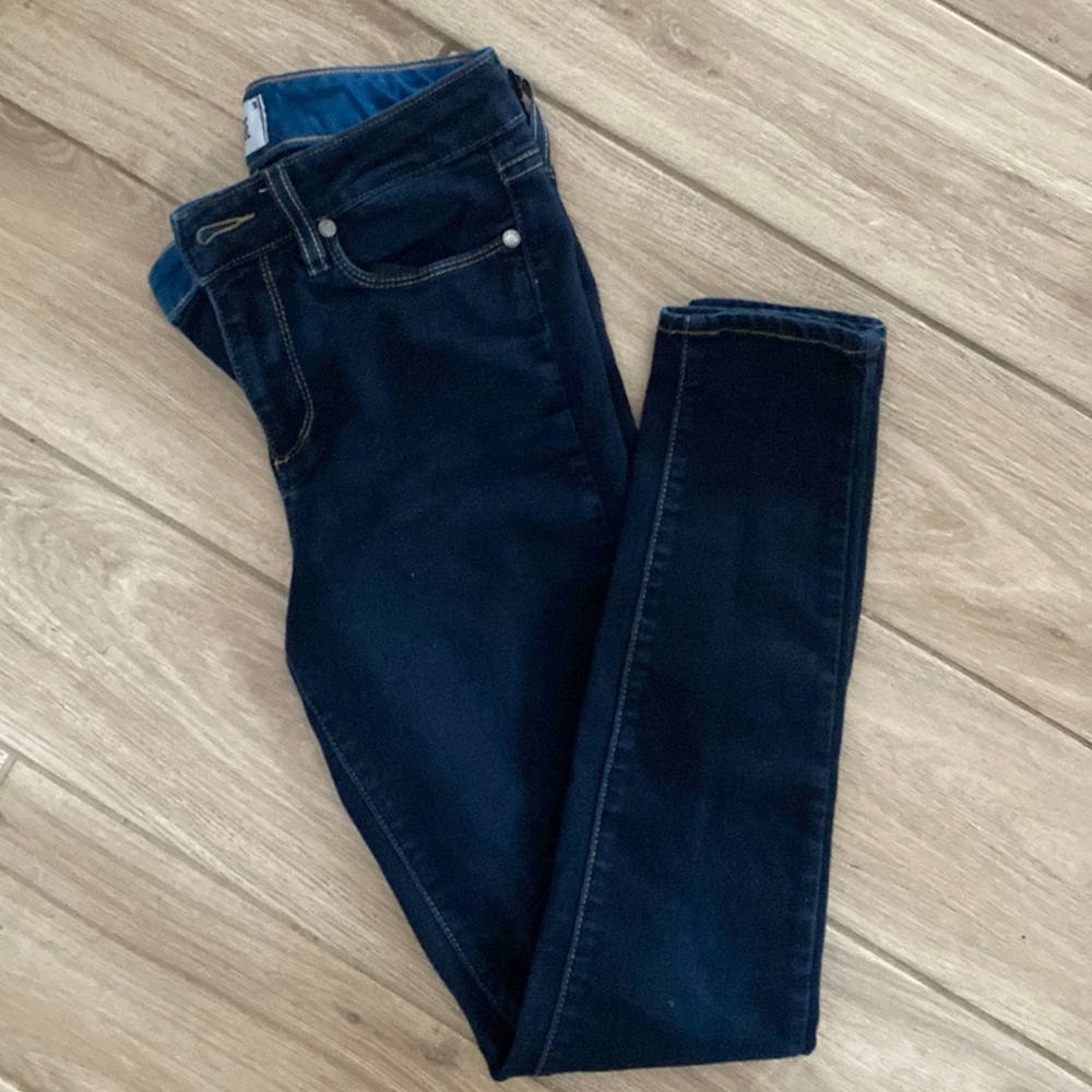 Dark wash Paige jeans